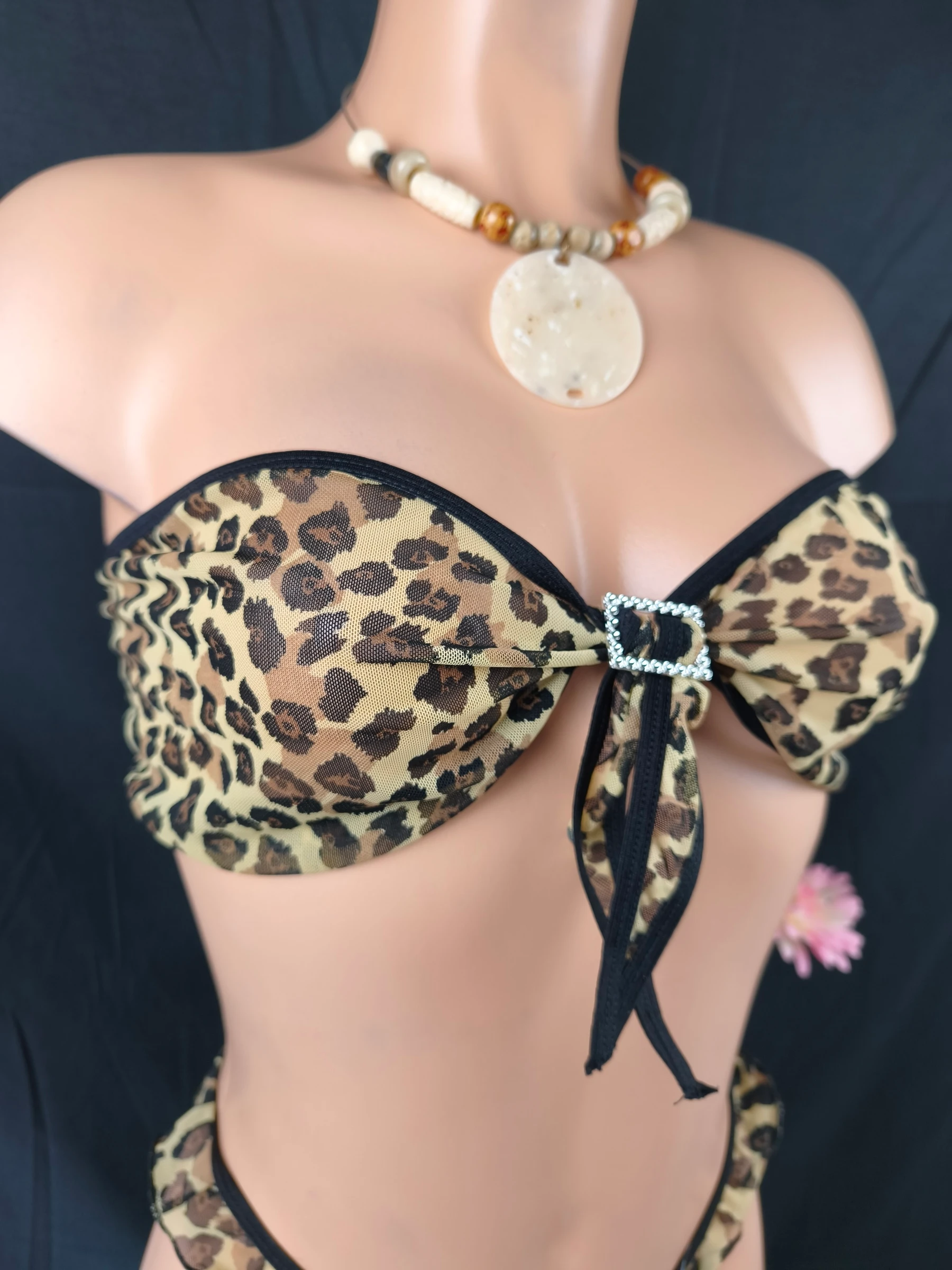 2-delige set met ultra trendy & sexy luipaardpatroon / Nieuw Maat S/M 36-38 – photo 17